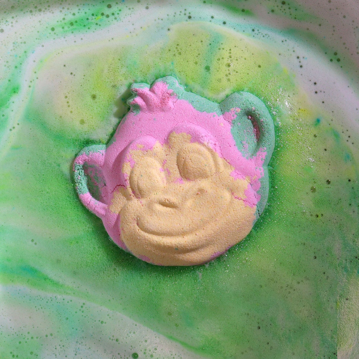 Monkey Bathbomb 90g Shaped Bath Bombs for Kids - Bath Indulgence