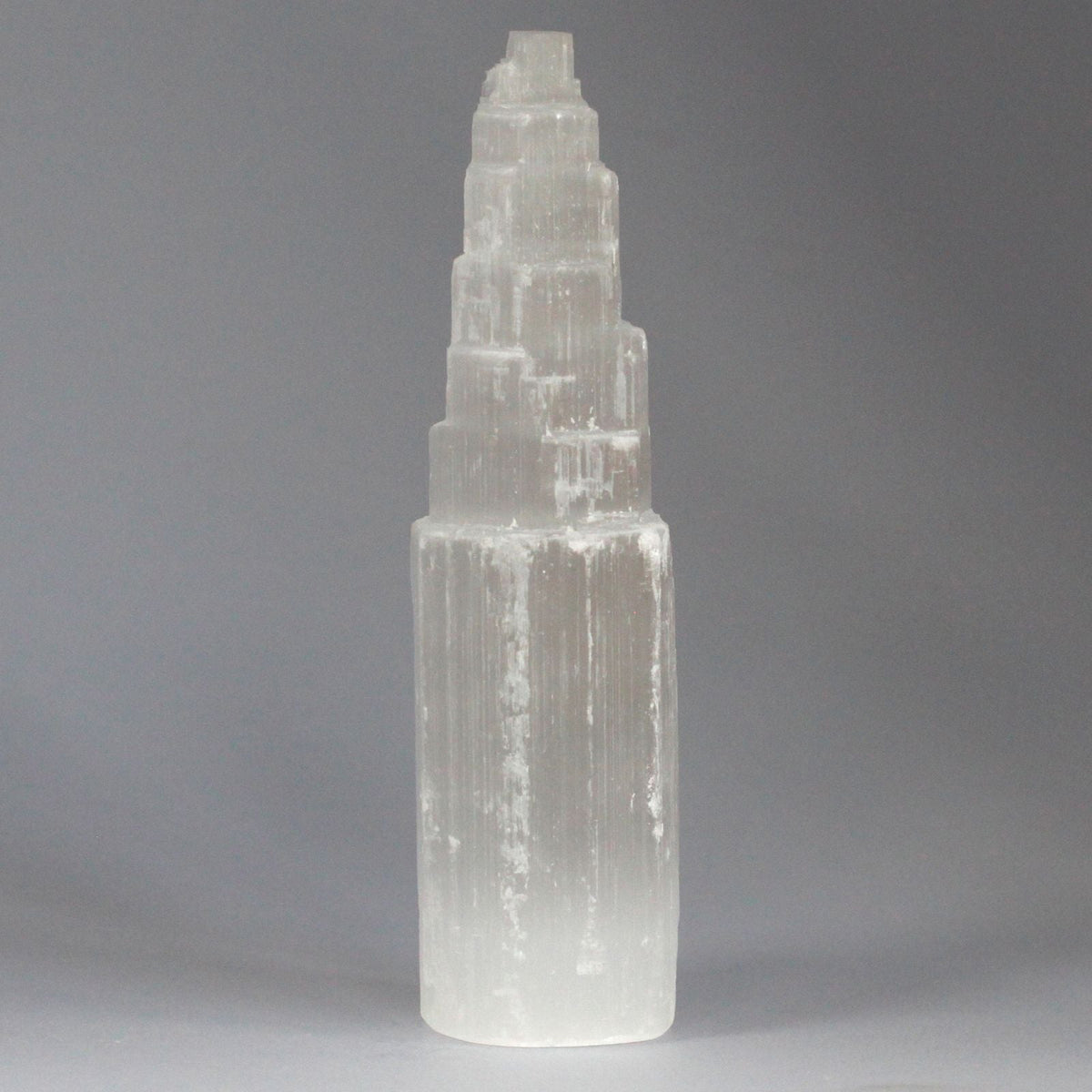 Natural Selenite Tower - 20 cm Selenite Towers - Bath Indulgence