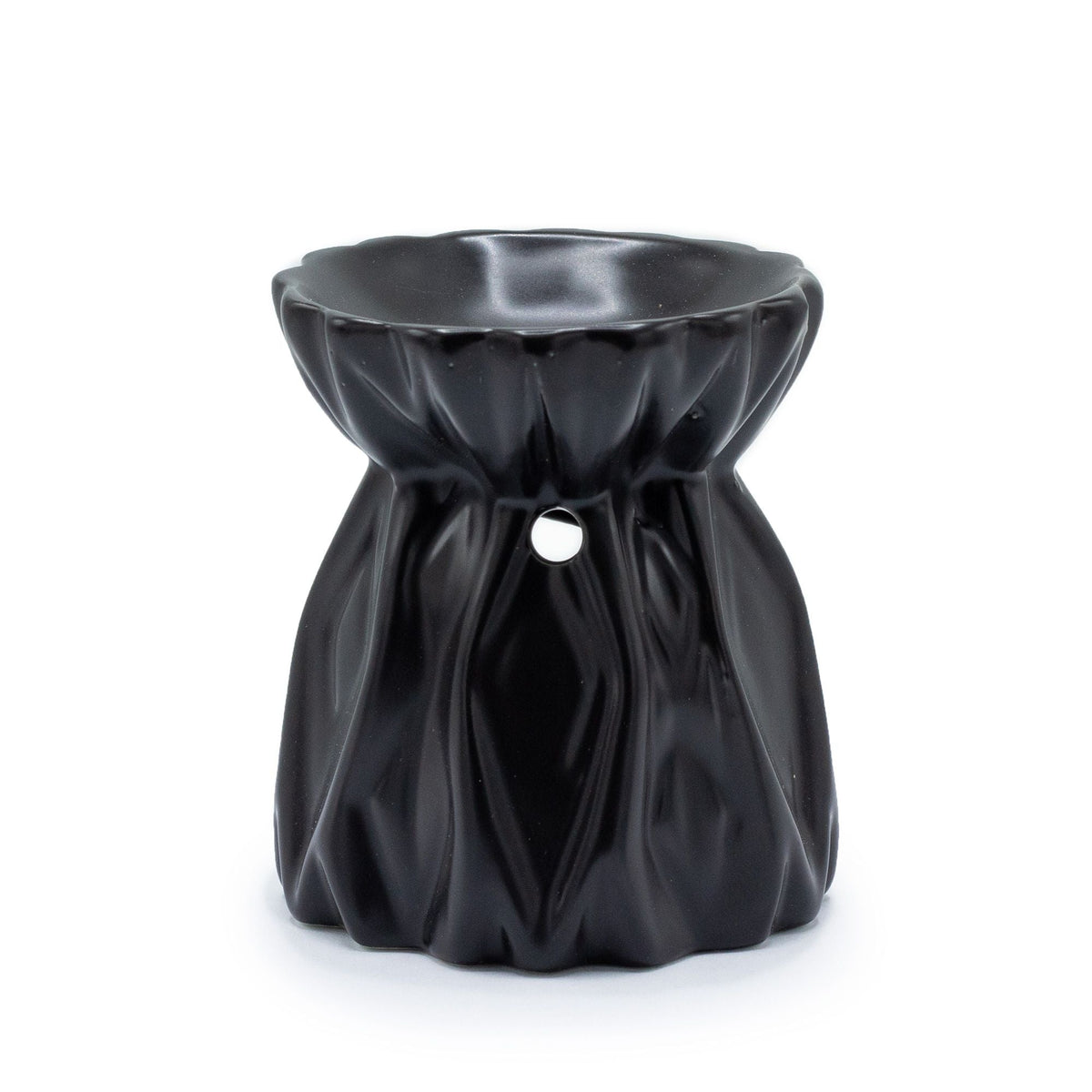 Oil Burner Geometric - Black Various Shaped Ceramic Oil Burners - Bath Indulgence