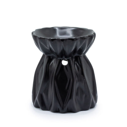 Oil Burner Geometric - Black Various Shaped Ceramic Oil Burners - Bath Indulgence