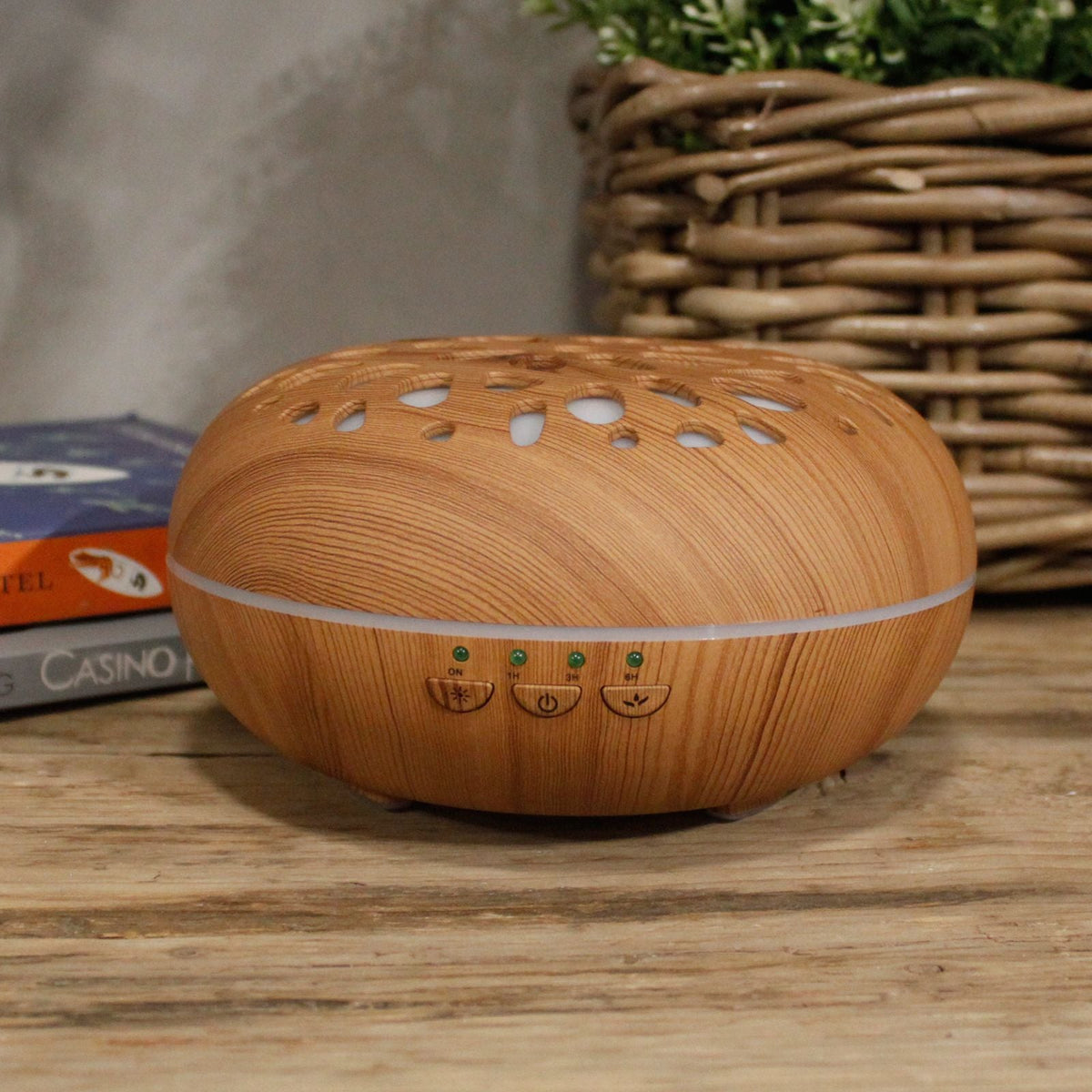 Oslo Atomiser - Pebble - USB - Colour Change - Timer Aroma Diffusers - Bath Indulgence
