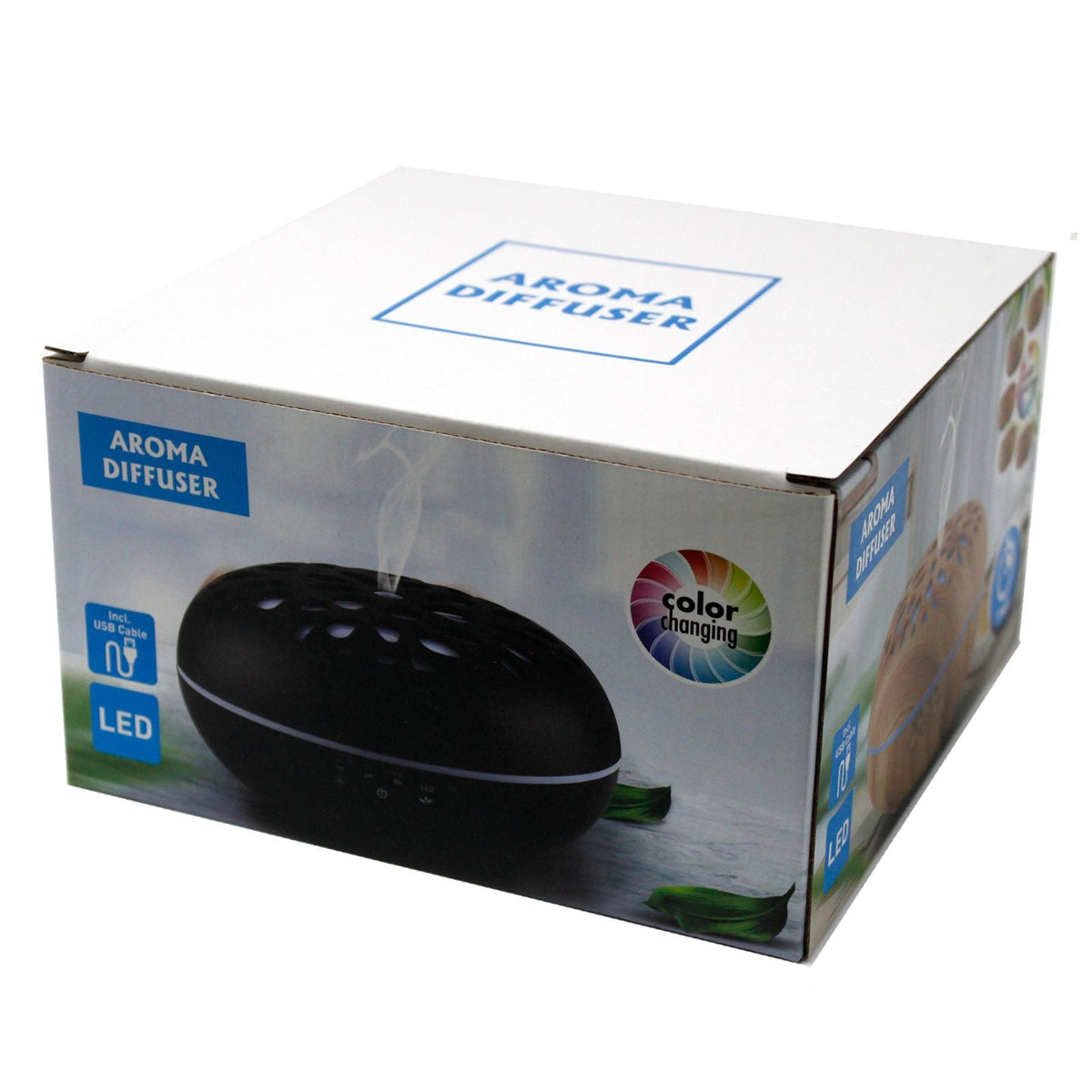 Oslo Atomiser - Pebble - USB - Colour Change - Timer Aroma Diffusers - Bath Indulgence