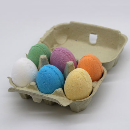 Pack of 6 Bath Eggs - Mixed Tray 60g Bath Eggs - Pack Of 6 - Bath Indulgence
