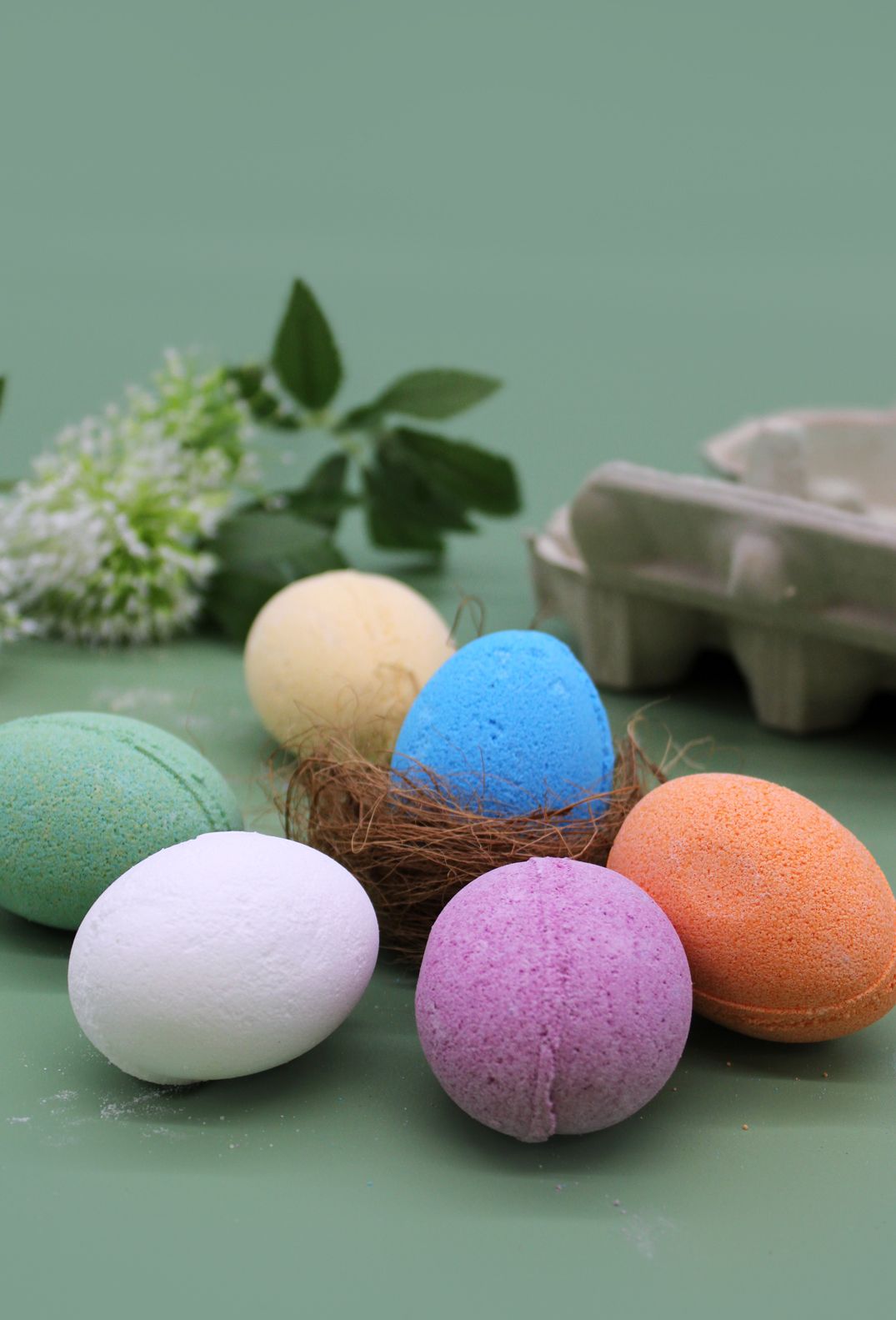 Pack of 6 Bath Eggs - Tangerine & Grapefruit 60g Bath Eggs - Pack Of 6 - Bath Indulgence