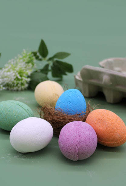 Pack of 6 Bath Eggs - Tangerine & Grapefruit 60g Bath Eggs - Pack Of 6 - Bath Indulgence