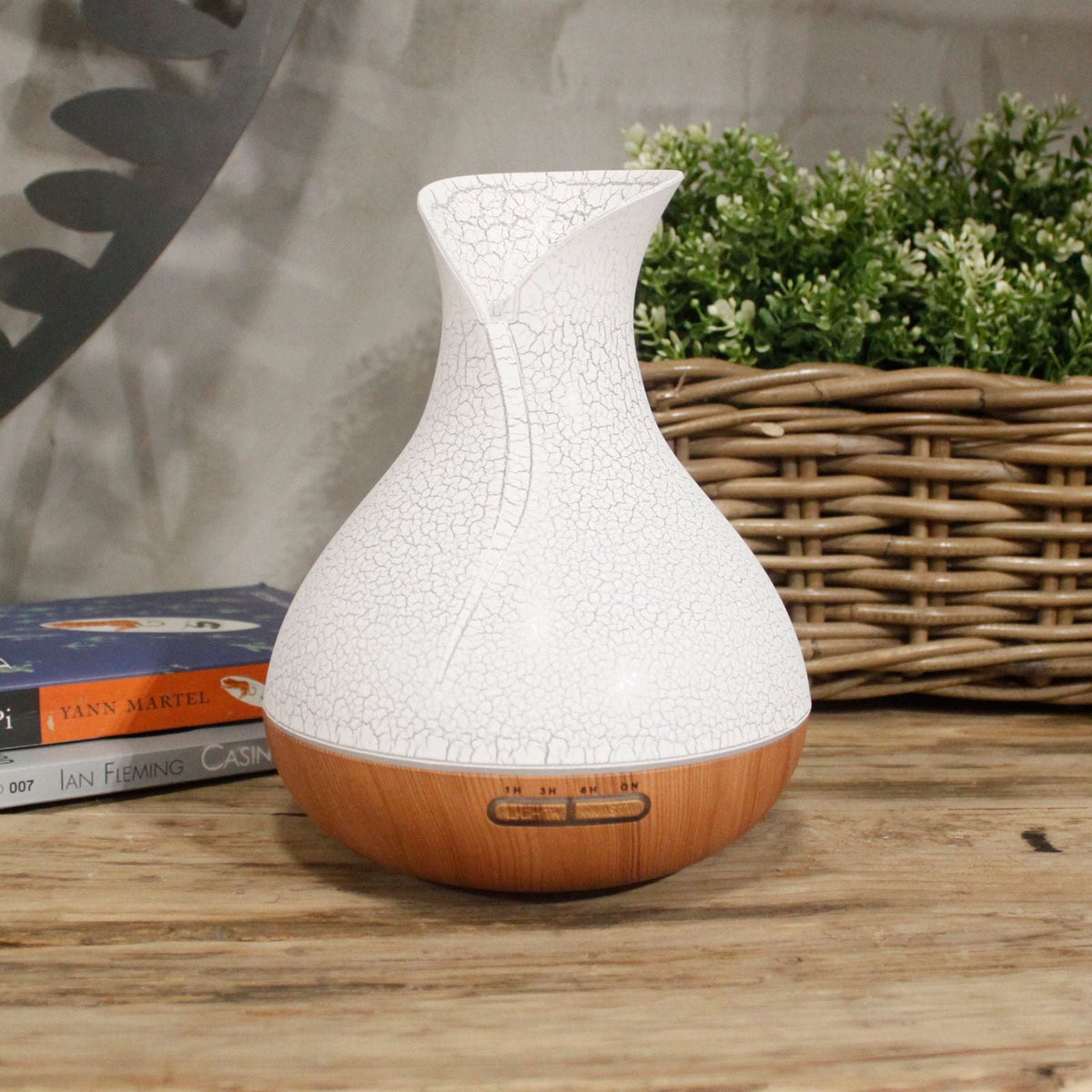Palma Atomiser - Shell Effect - USB - Colour Change - Timer Aroma Diffusers - Bath Indulgence