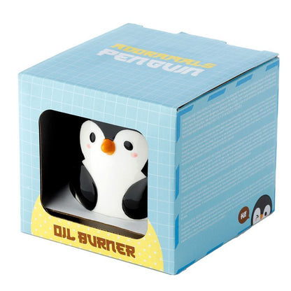 Penguin Shaped Ceramic Oil Burner Oil Burners Mixed Designs - Bath Indulgence