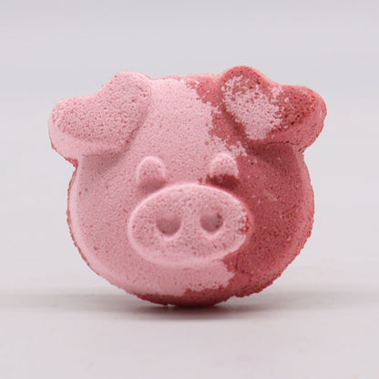 Pig Bathbomb 70g Shaped Bath Bombs for Kids - Bath Indulgence
