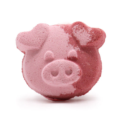 Pig Bathbomb 70g Shaped Bath Bombs for Kids - Bath Indulgence