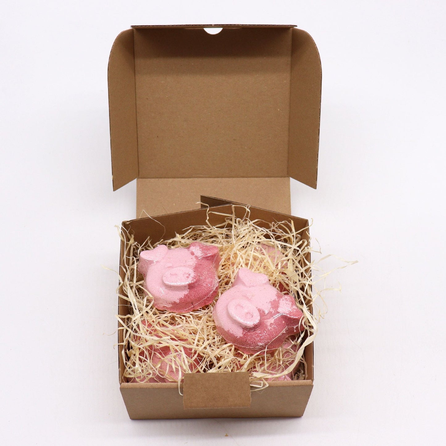 Pig Bathbomb 70g Shaped Bath Bombs for Kids - Bath Indulgence