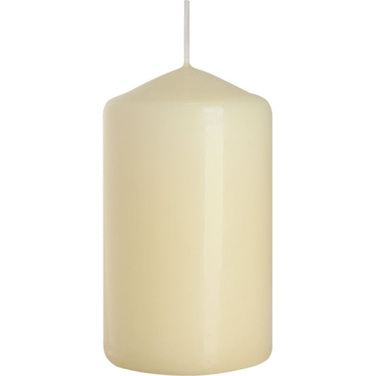 Pillar Candle 60x100mm - Ivory Pillar Candle - Bath Indulgence