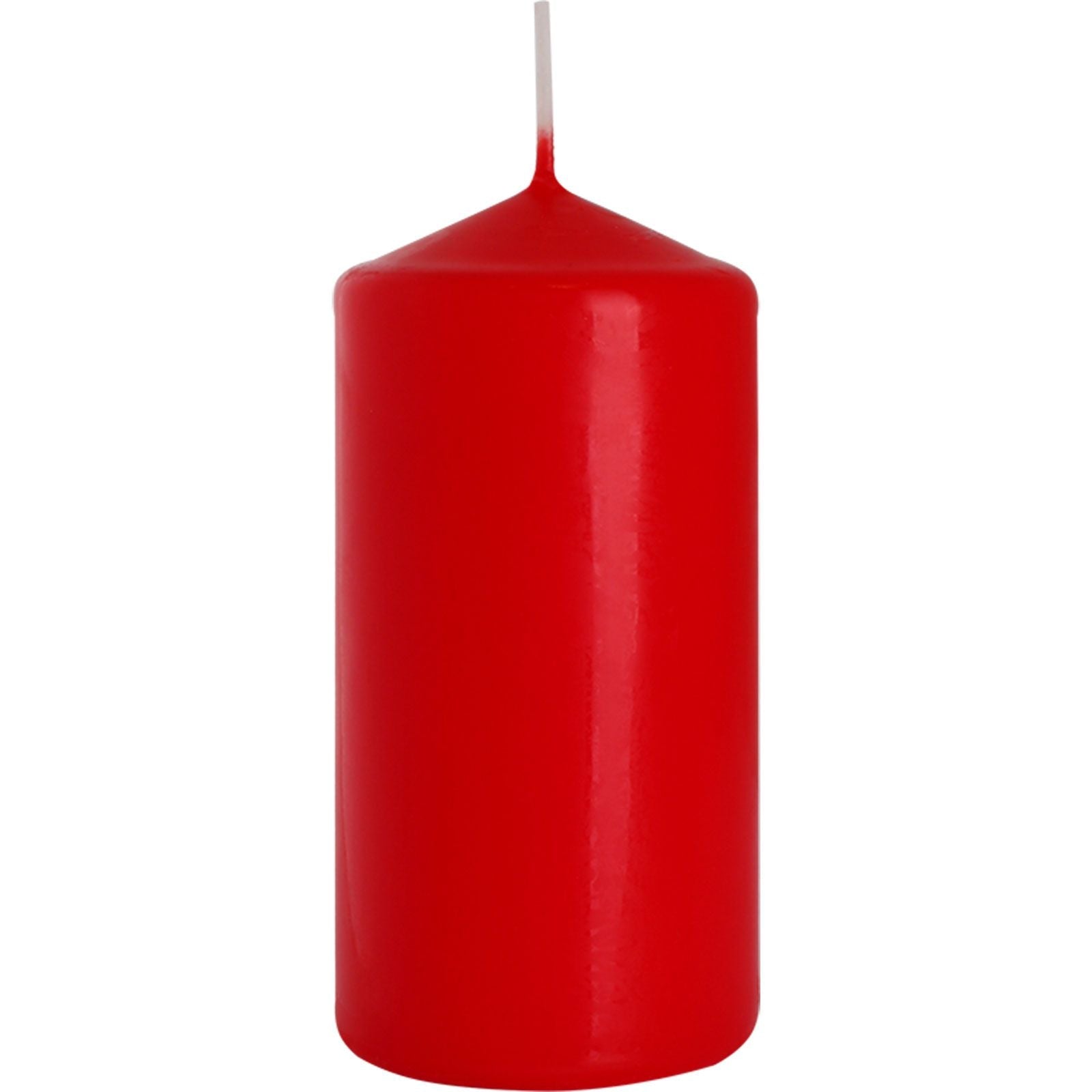 Pillar Candle 60x120mm - Red Pillar Candle - Bath Indulgence