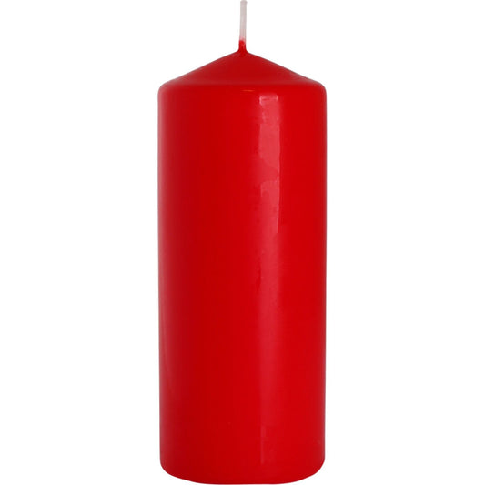 Pillar Candle 60x150mm - Red Pillar Candle - Bath Indulgence