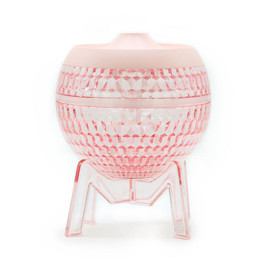 Pink Humidifer Mondo Planet - USB - Colour Change (down light) Aroma Diffusers - Bath Indulgence