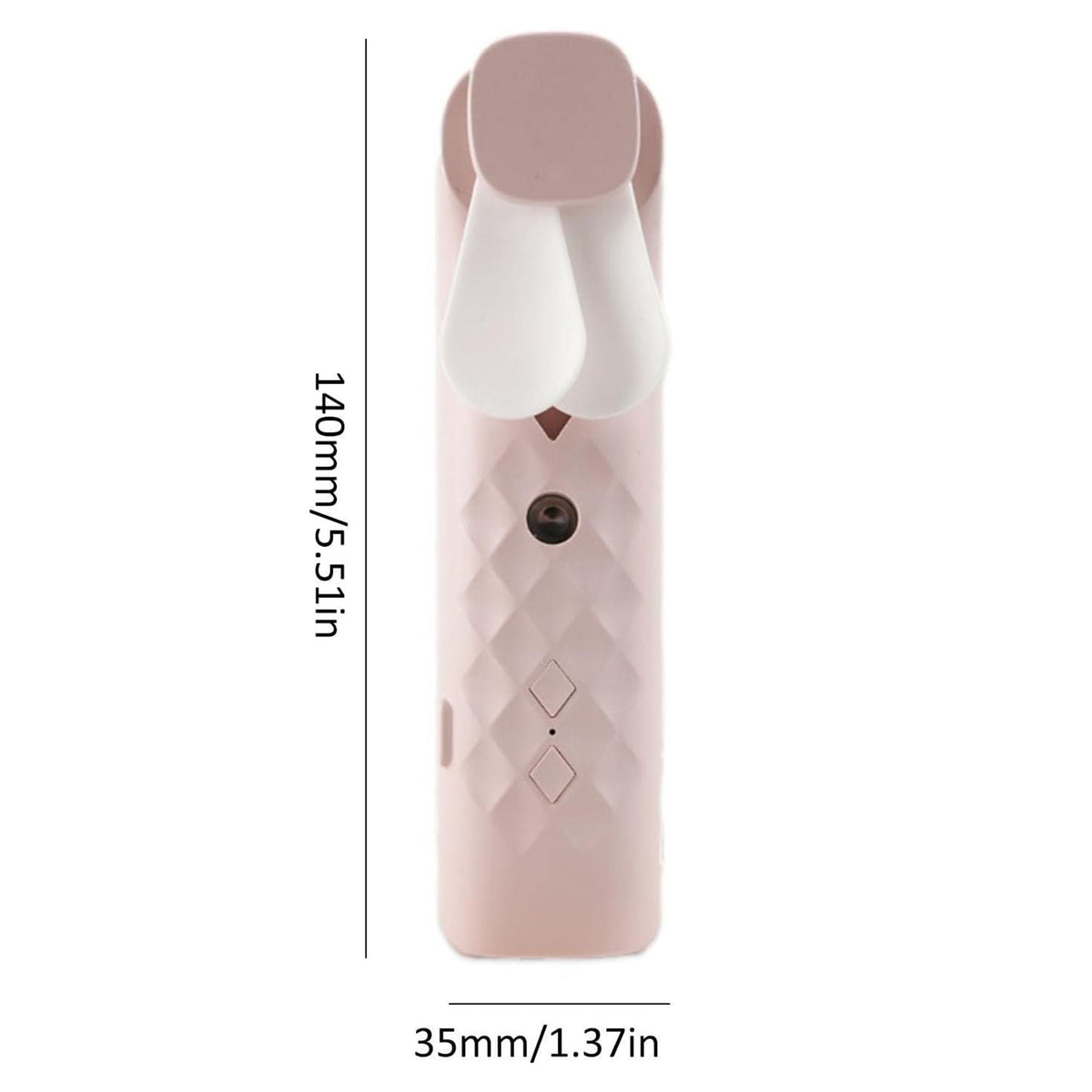 Pink Nano Mist Face Fan & Spray - USB chargable Aroma Diffusers - Bath Indulgence