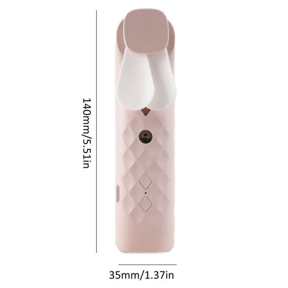Pink Nano Mist Face Fan & Spray - USB chargable Aroma Diffusers - Bath Indulgence