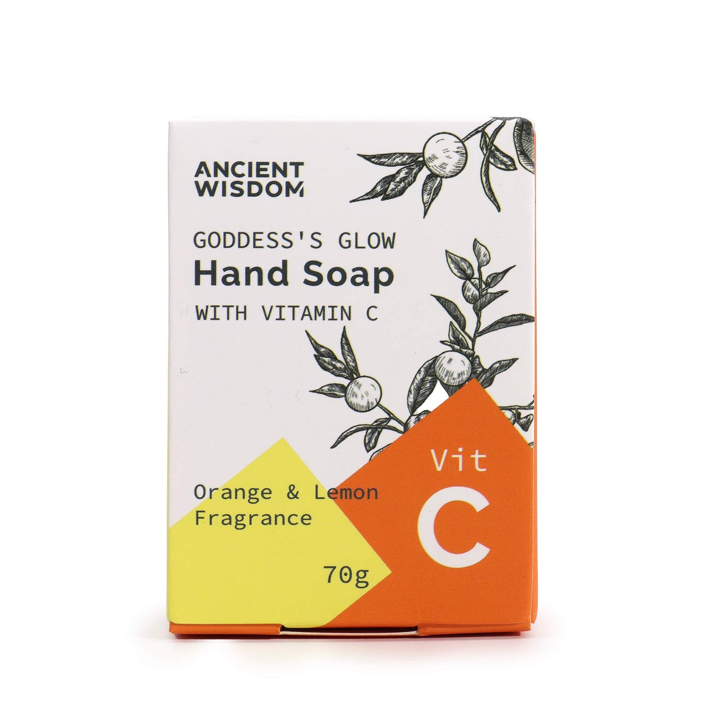 Premium Brightening Vitamin C Hand Soap with Essential Oils - UK Handmade - Bath Indulgence