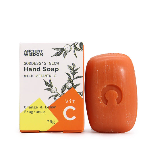 Premium Brightening Vitamin C Hand Soap with Essential Oils - UK Handmade - Bath Indulgence
