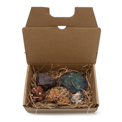 Rare Mineral Specimens - Pack of 5 - Mix 3 Rare Mineral Specimens - Bath Indulgence