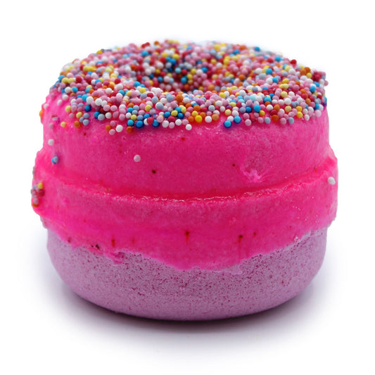 Raspberry Bath Donuts Donut Bath Fizzers - Bath Indulgence