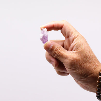 Raw Crystals (500gm) - Amethyst Rough Points Raw Crystals - Bath Indulgence