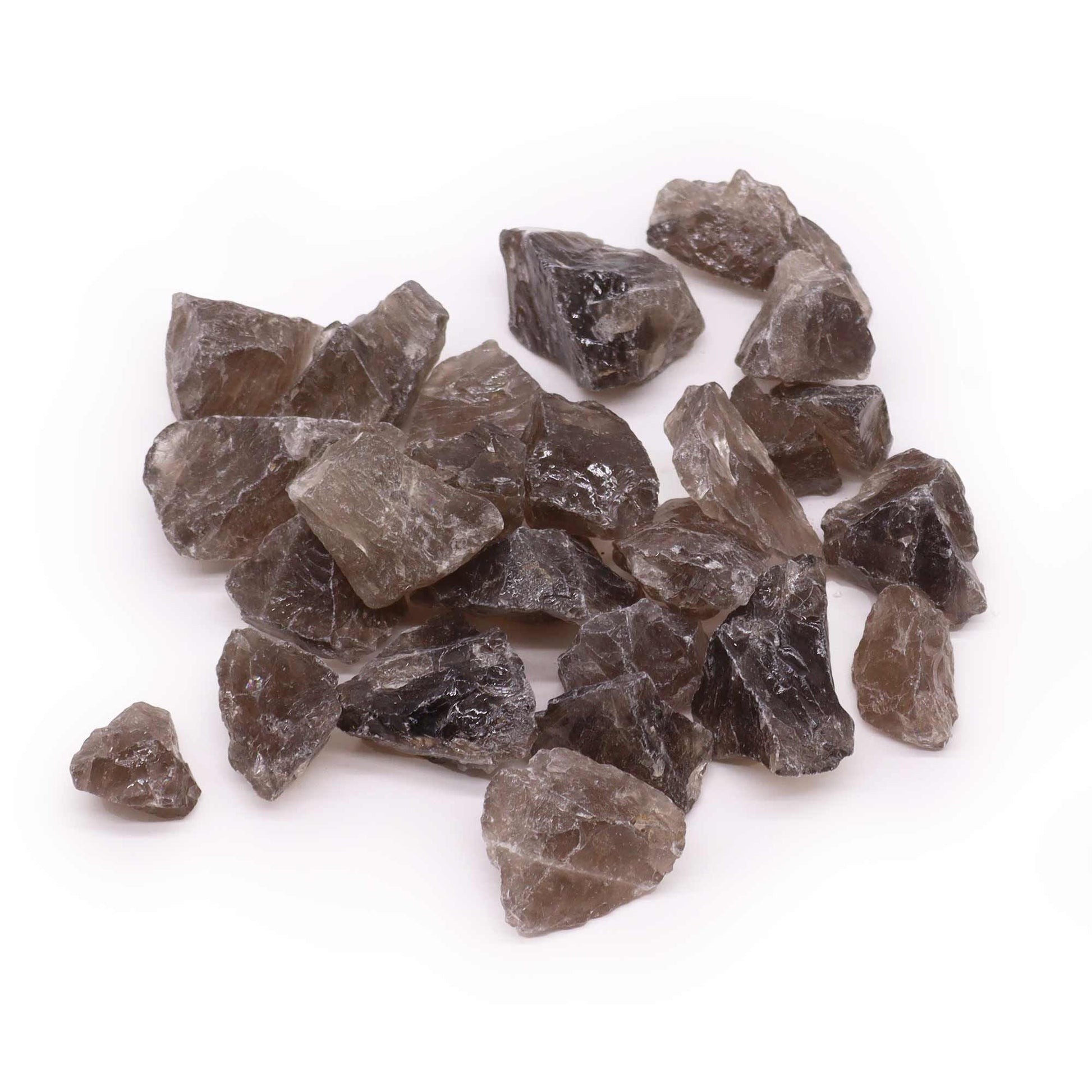 Raw Crystals (500gm) - Smoky Quartz Raw Crystals - Bath Indulgence