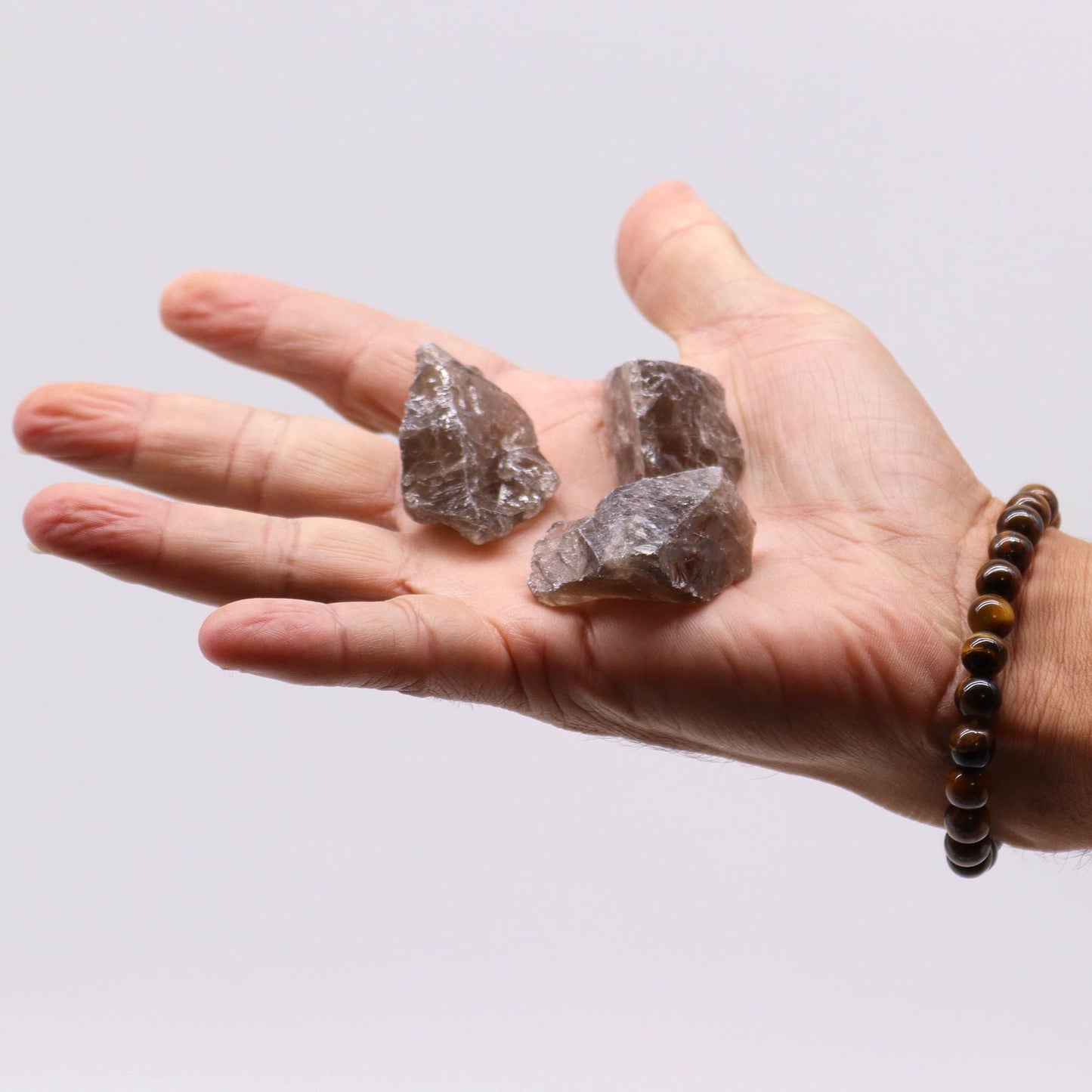 Raw Crystals (500gm) - Smoky Quartz Raw Crystals - Bath Indulgence