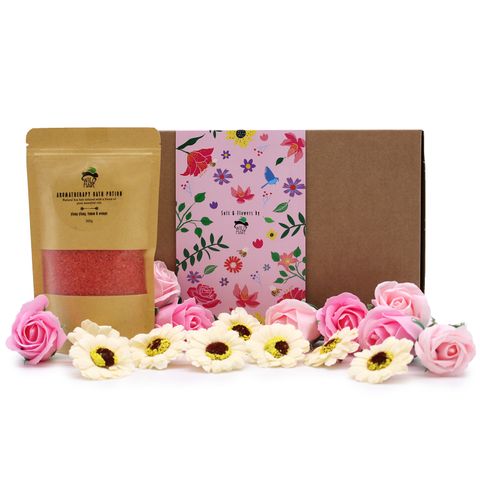 Salt Soak Set - Passion - Bath Indulgence