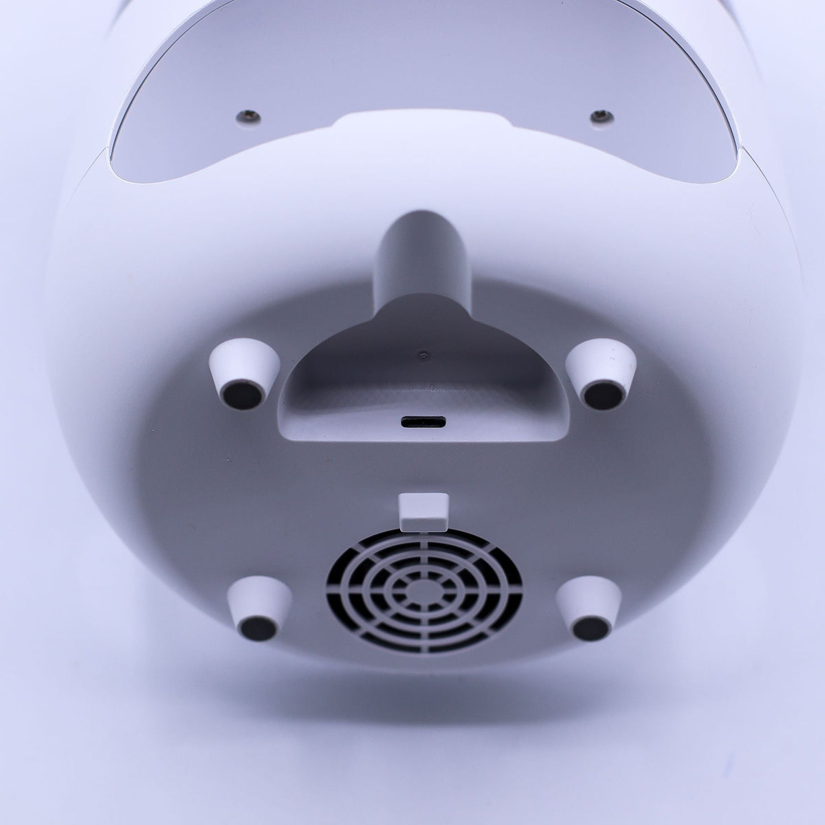 Salt Stone Flame Effect Aroma Diffuser - White USB - Colour Change and Timer Aroma Diffusers - Bath Indulgence