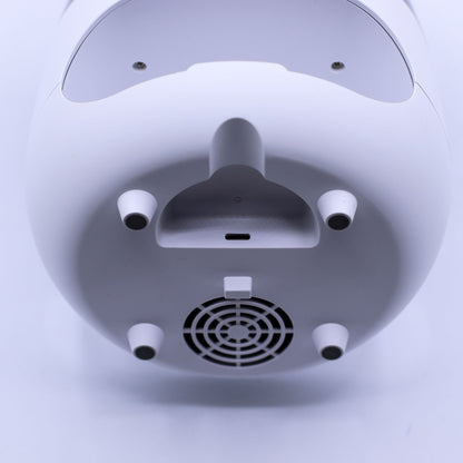Salt Stone Flame Effect Aroma Diffuser - White USB - Colour Change and Timer Aroma Diffusers - Bath Indulgence