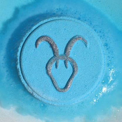 Set of Zodiac Bath Fizzers with Horoscope - Capricorn - Bath Indulgence