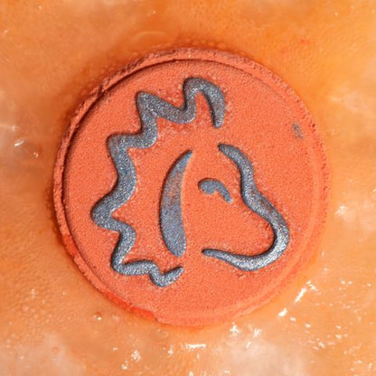 Set of Zodiac Bath Fizzers with Horoscope - Leo - Bath Indulgence
