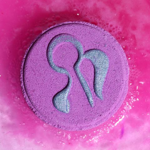 Set of Zodiac Bath Fizzers with Horoscope - Virgo - Bath Indulgence