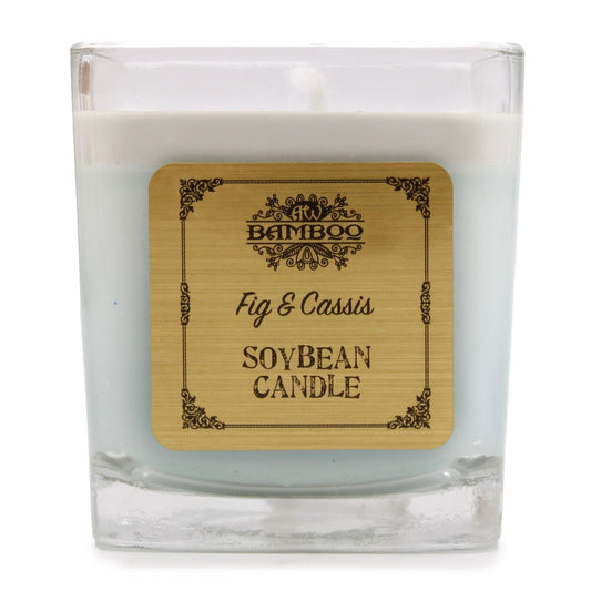 Soybean Jar Candles - Fig & Cassis Soybean Wax Jar Candles - Bath Indulgence