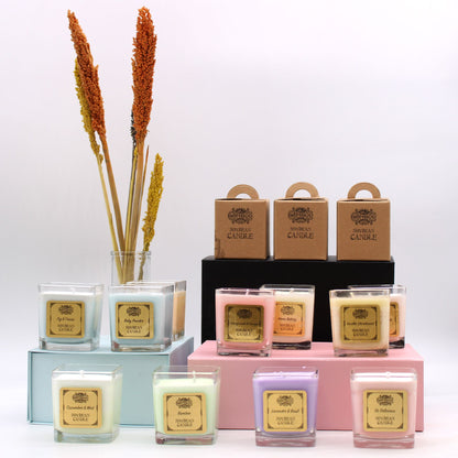 Soybean Jar Candles - Fig & Cassis Soybean Wax Jar Candles - Bath Indulgence