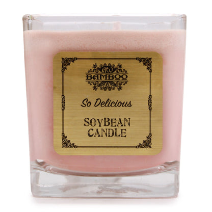 Soybean Jar Candles - So Delicious Soybean Wax Jar Candles - Bath Indulgence