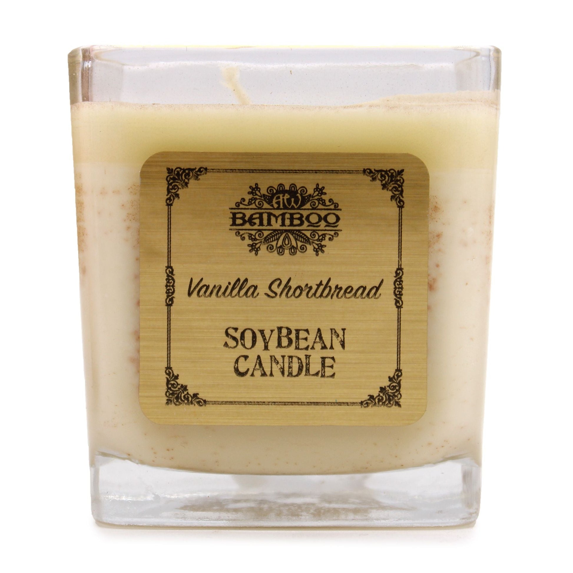 Soybean Jar Candles - Vanilla Shortbread Soybean Wax Jar Candles - Bath Indulgence