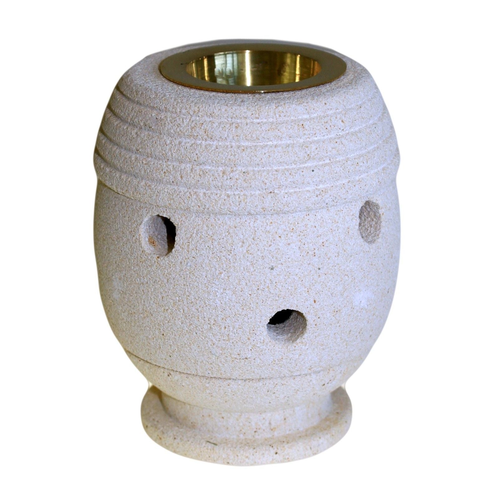 Stone Oil Burner - Classic Sandstone Oil Burners - Bath Indulgence