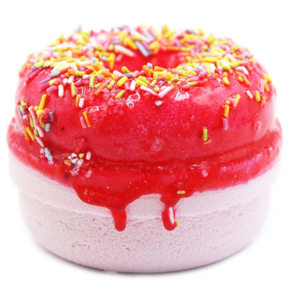 Strawberry & Banana Bath Donuts Donut Bath Fizzers - Bath Indulgence