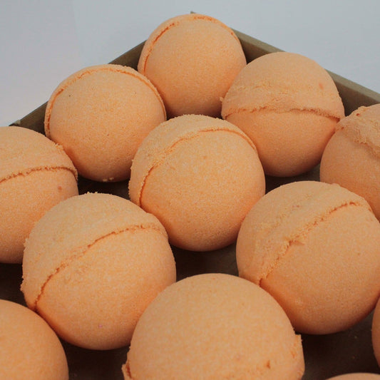 Tangerine & Grapefruit Bath Bomb Jumbo Bath Bombs - 180g - Bath Indulgence