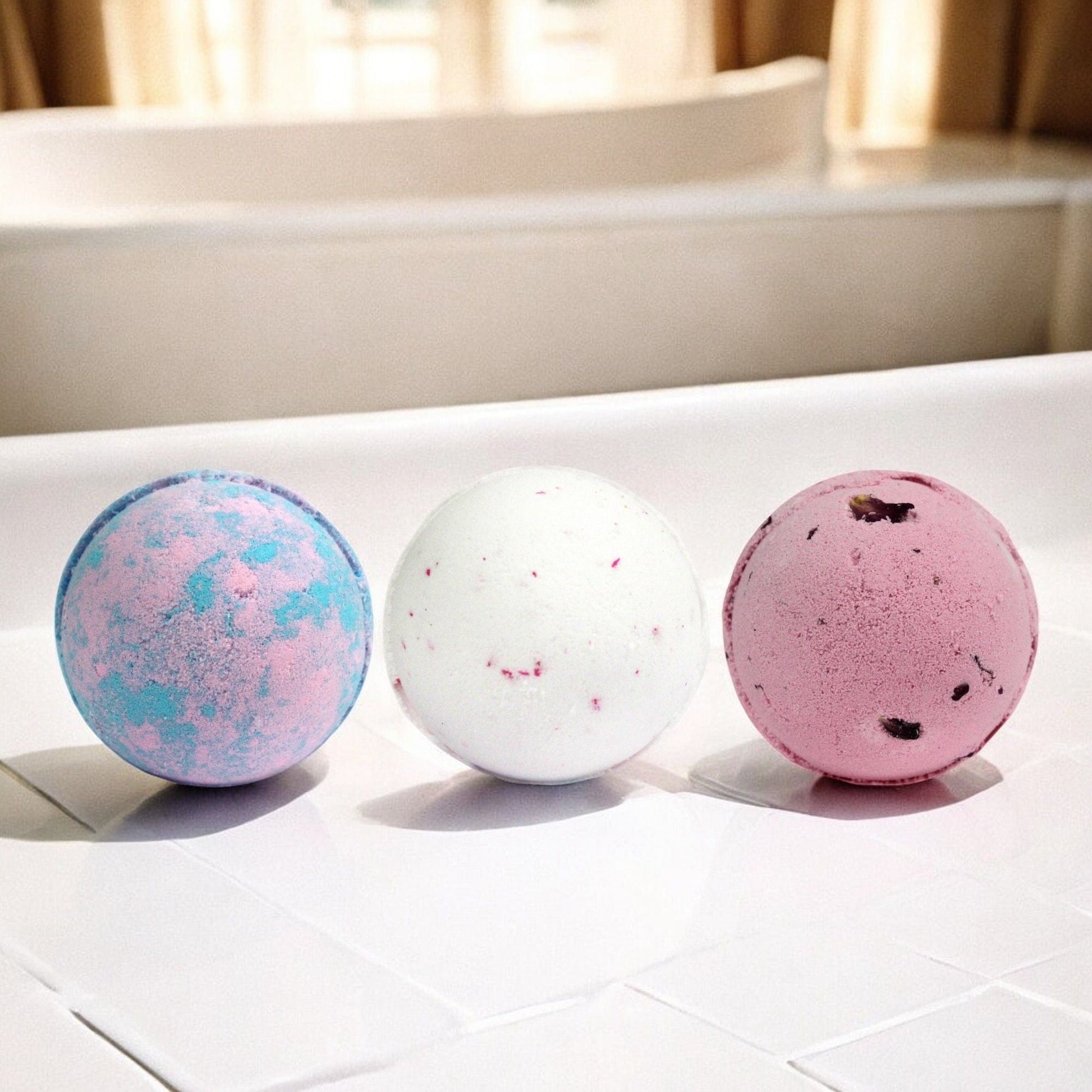 Three Bath Bomb Set Product Bundles - Bath Indulgence