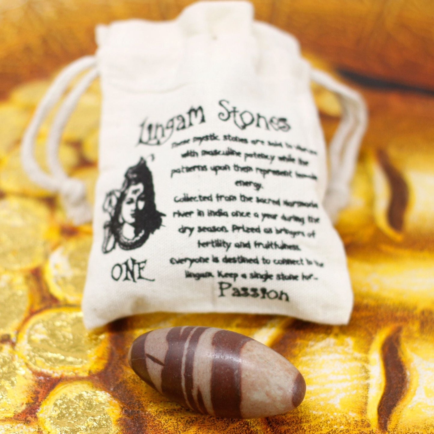 Three Inch Lingam - 1 Stone Shiva Lingam Stones - Bath Indulgence