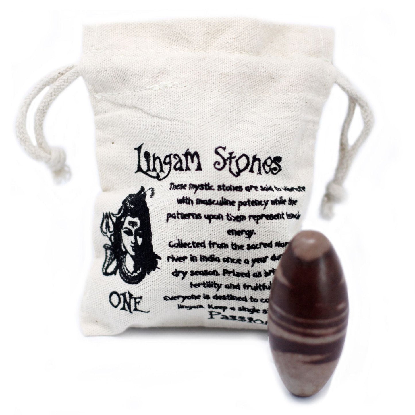 Three Inch Lingam - 1 Stone Shiva Lingam Stones - Bath Indulgence