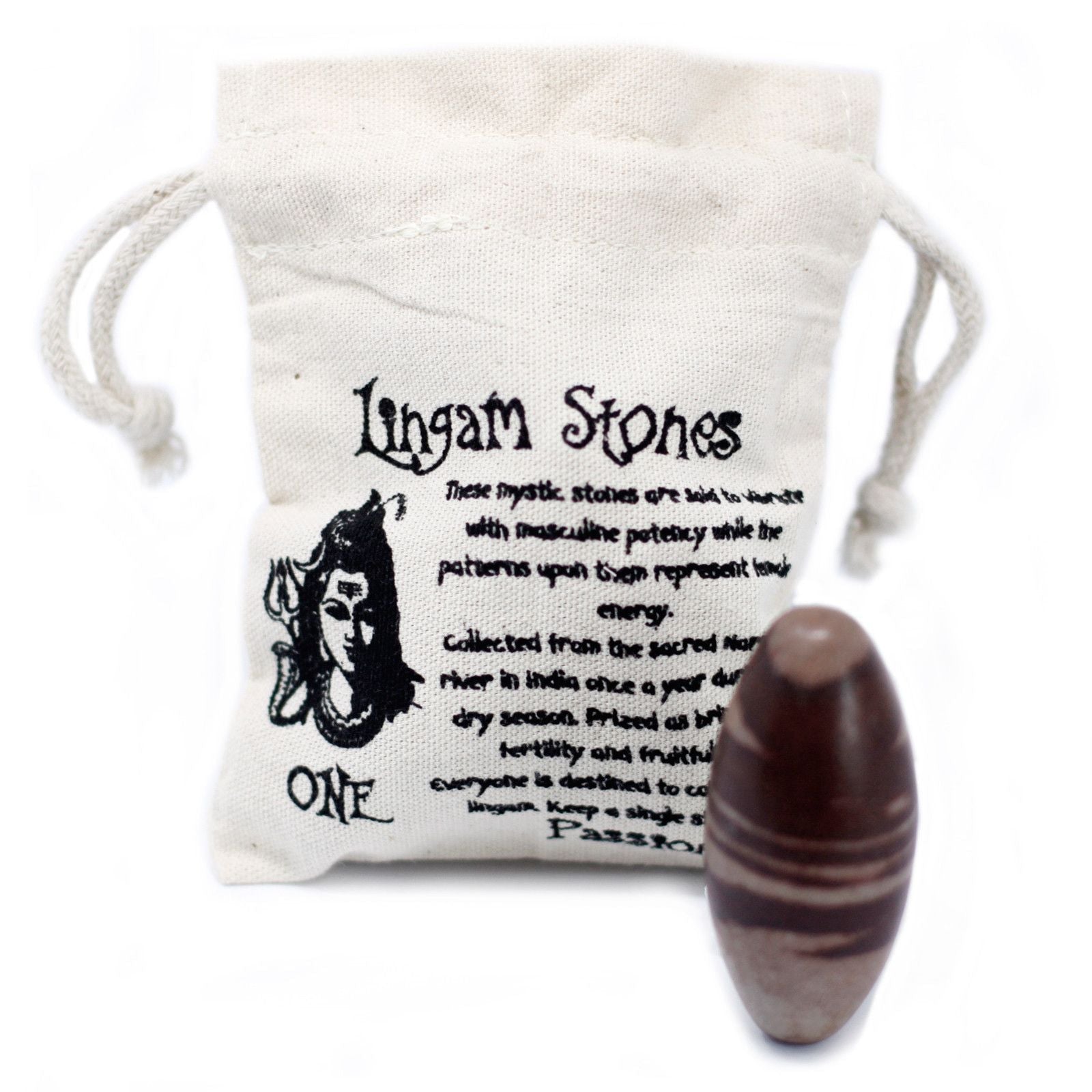 Three Inch Lingam - 1 Stone Shiva Lingam Stones - Bath Indulgence