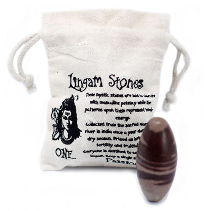 Three Inch Lingam - 1 Stone Shiva Lingam Stones - Bath Indulgence