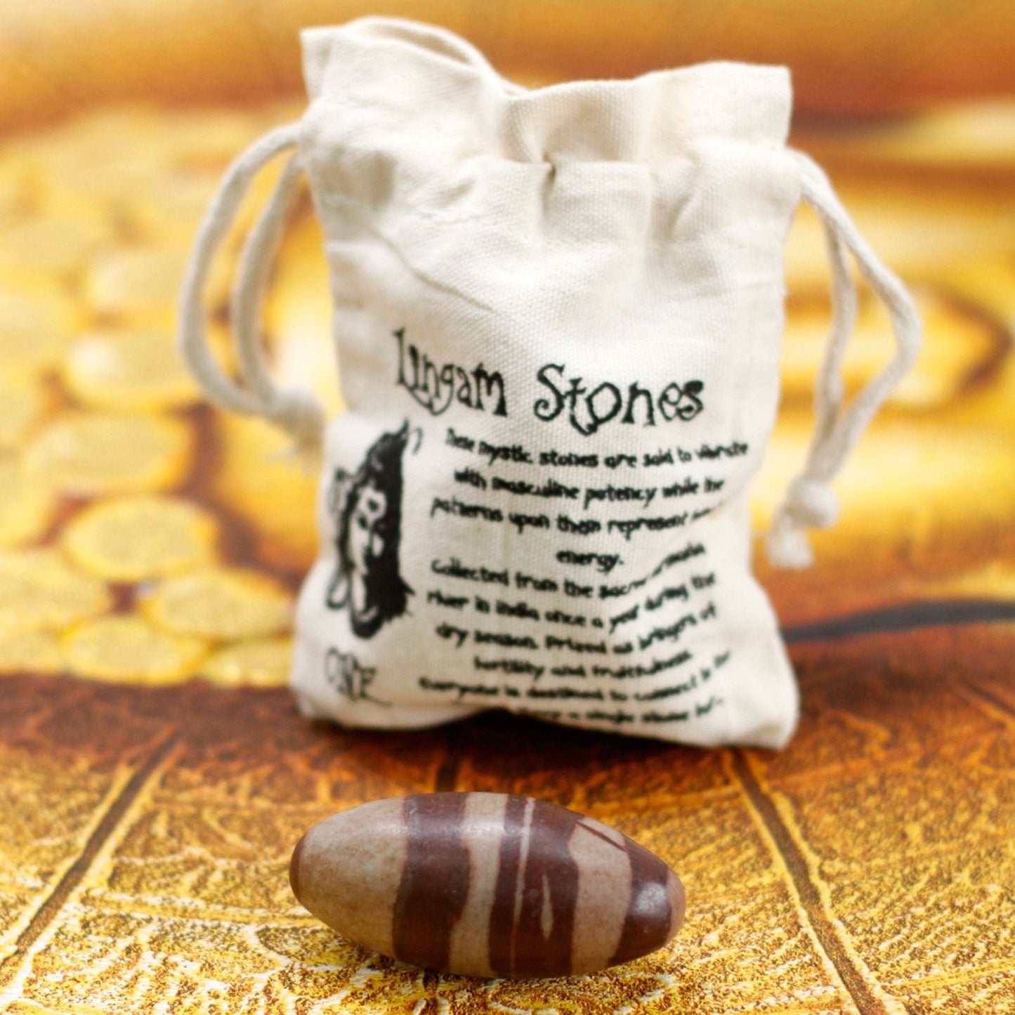 Three Inch Lingam - 1 Stone Shiva Lingam Stones - Bath Indulgence