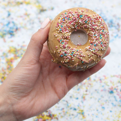 Toffee & Caramel Bath Donuts Donut Bath Fizzers - Bath Indulgence
