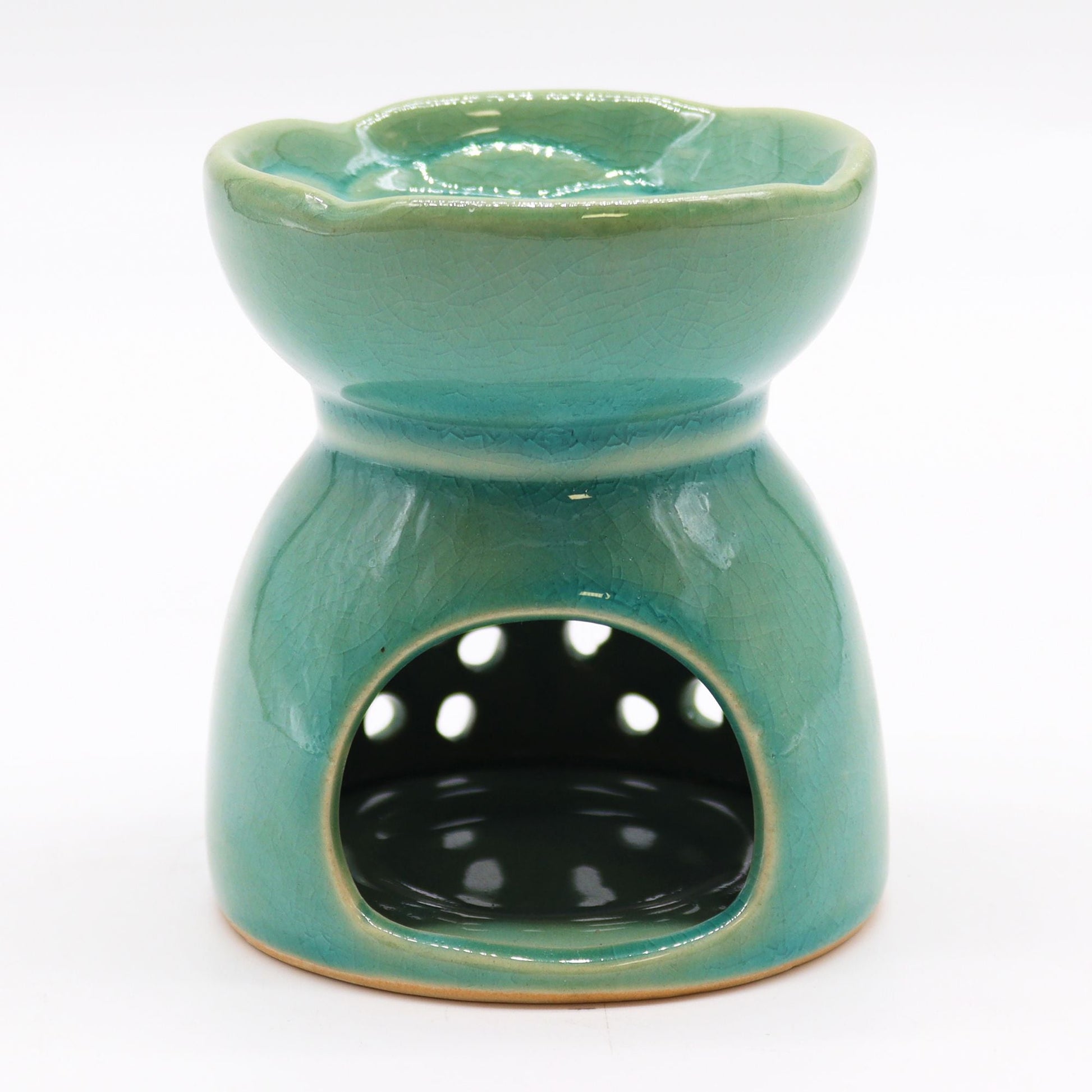 Tree of Life Oil Burner - Blue Tree of Life Oil Burners - Bath Indulgence