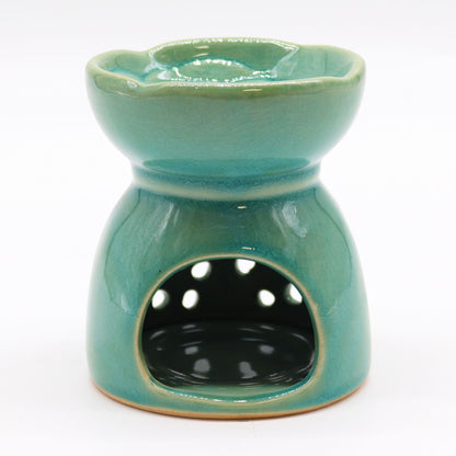 Tree of Life Oil Burner - Blue Tree of Life Oil Burners - Bath Indulgence