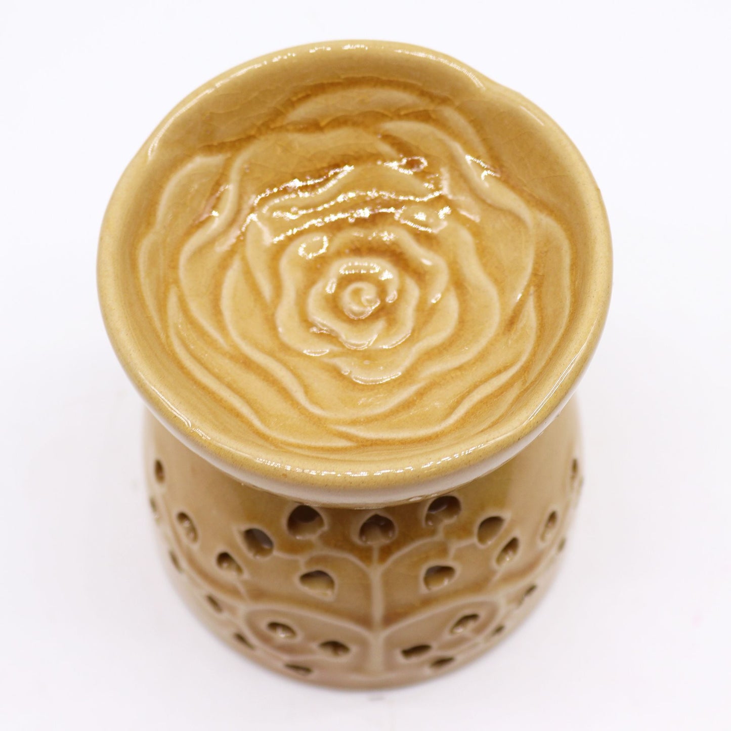 Tree of Life Oil Burner - Honey Tree of Life Oil Burners - Bath Indulgence